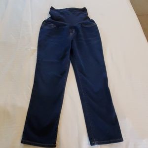 Indigo blue Maternity Capri